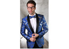 Modern double breasted suit men's