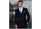 solid color wool suit